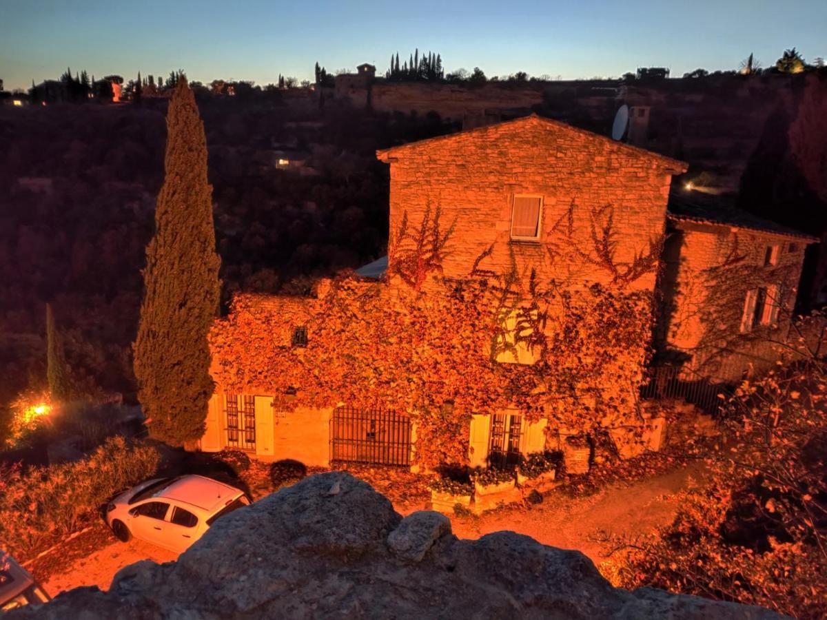 Villa Le Bonheur Gordes Exterior foto