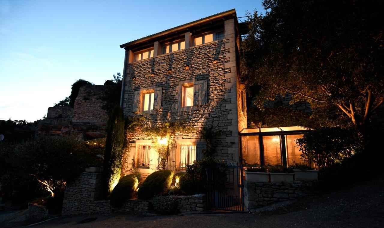 Villa Le Bonheur Gordes Exterior foto