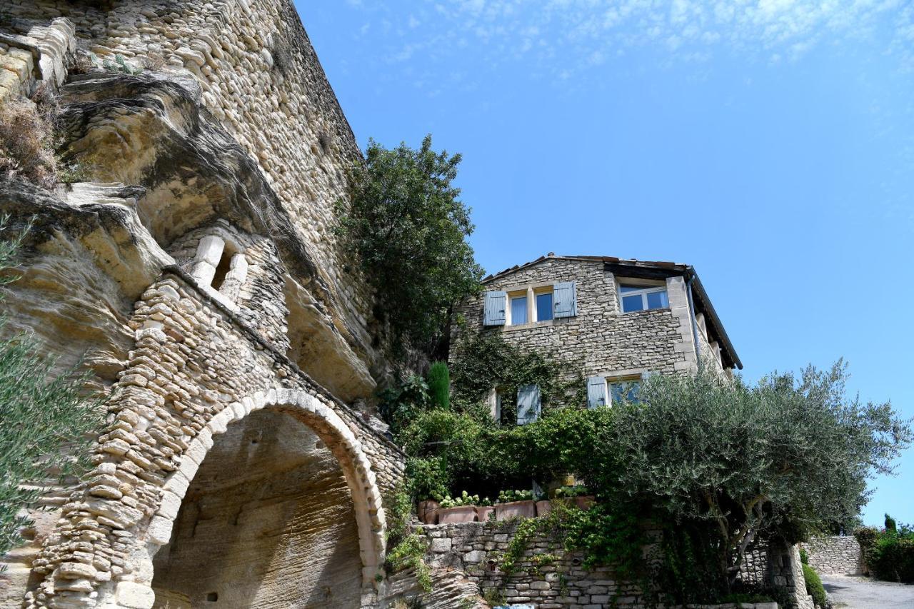 Villa Le Bonheur Gordes Exterior foto