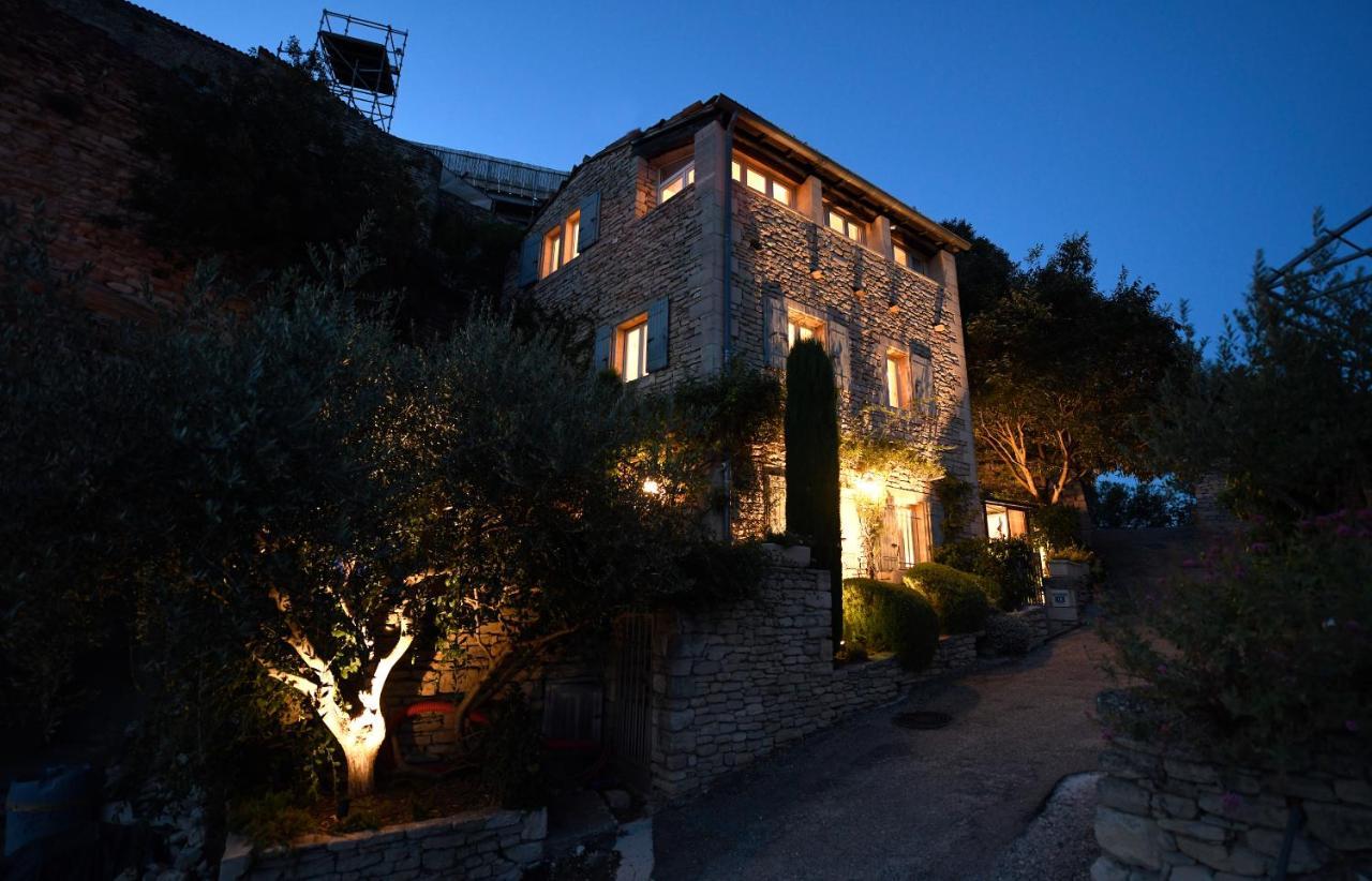 Villa Le Bonheur Gordes Exterior foto