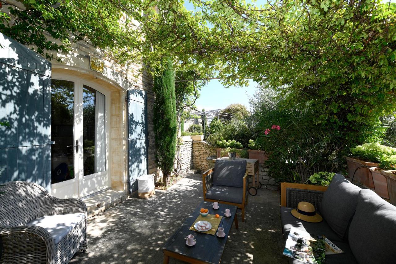 Villa Le Bonheur Gordes Exterior foto