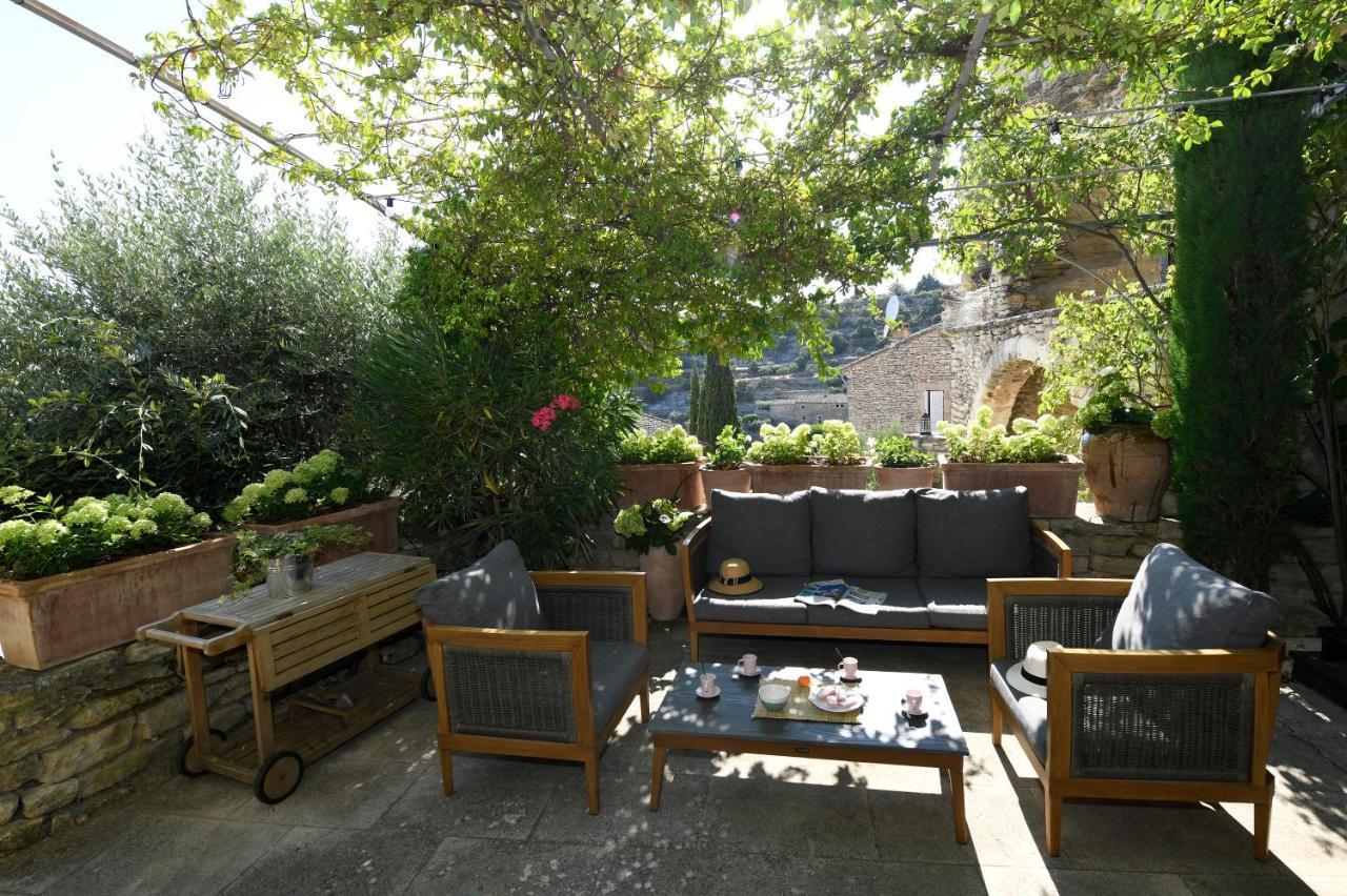 Villa Le Bonheur Gordes Exterior foto
