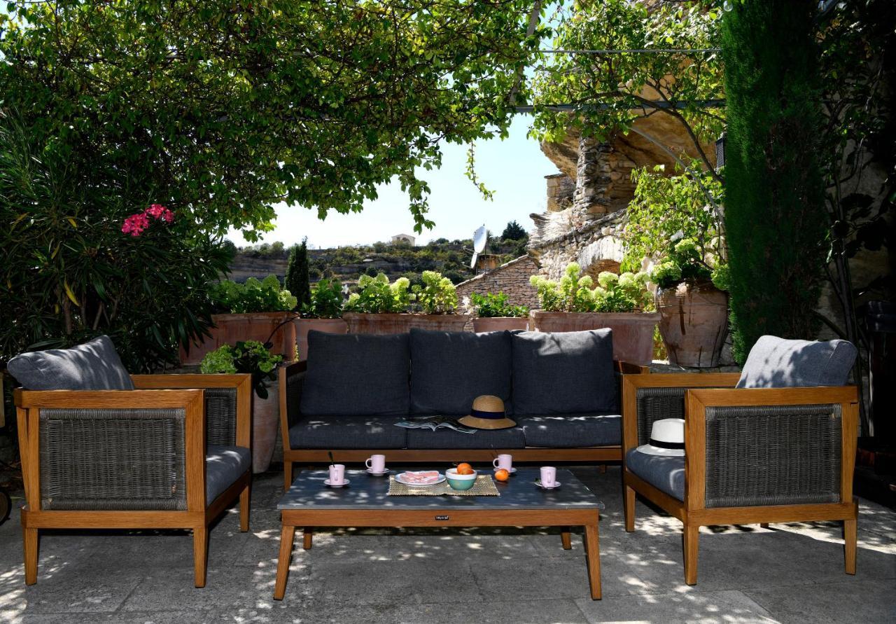 Villa Le Bonheur Gordes Exterior foto