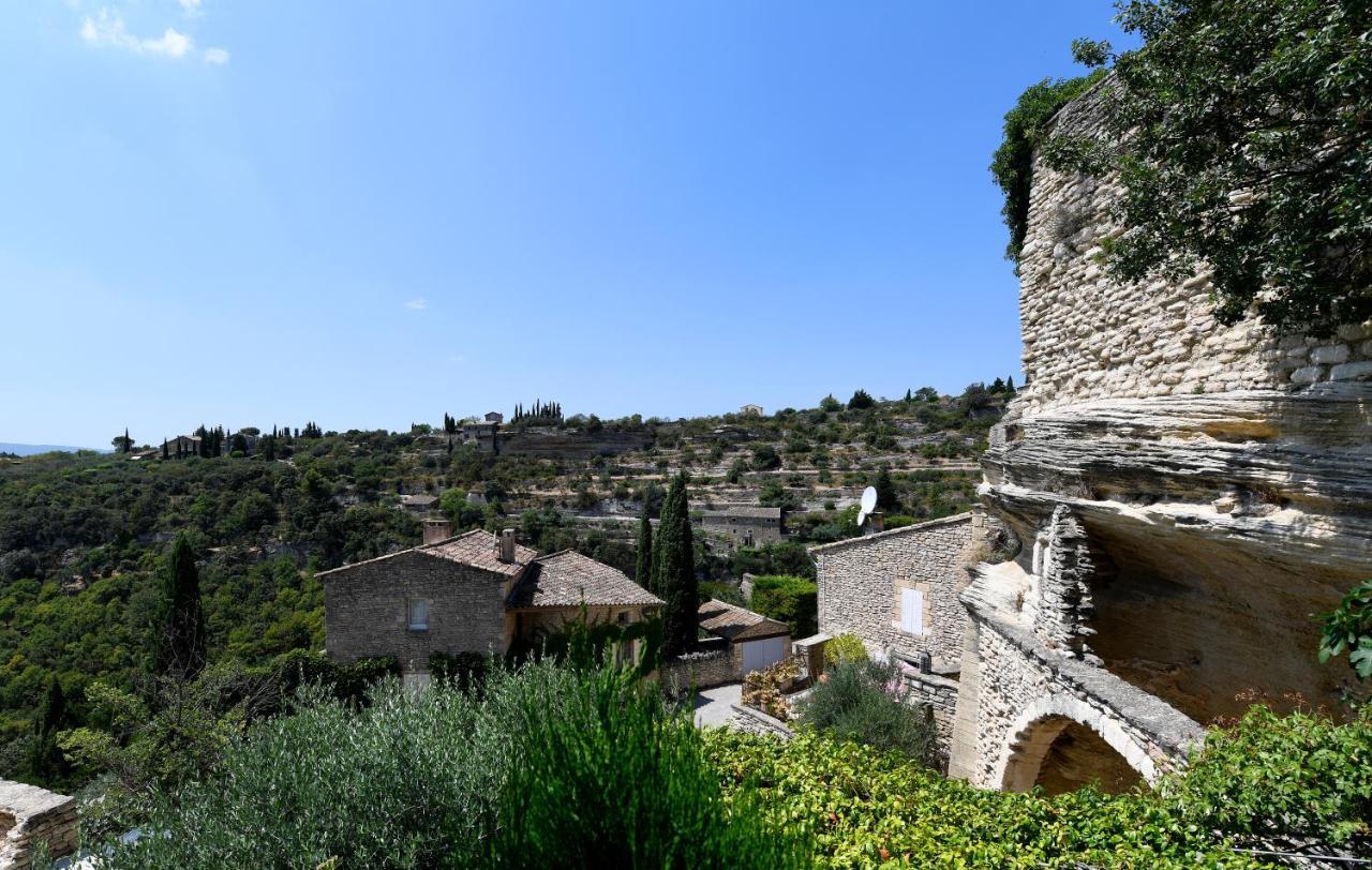 Villa Le Bonheur Gordes Exterior foto