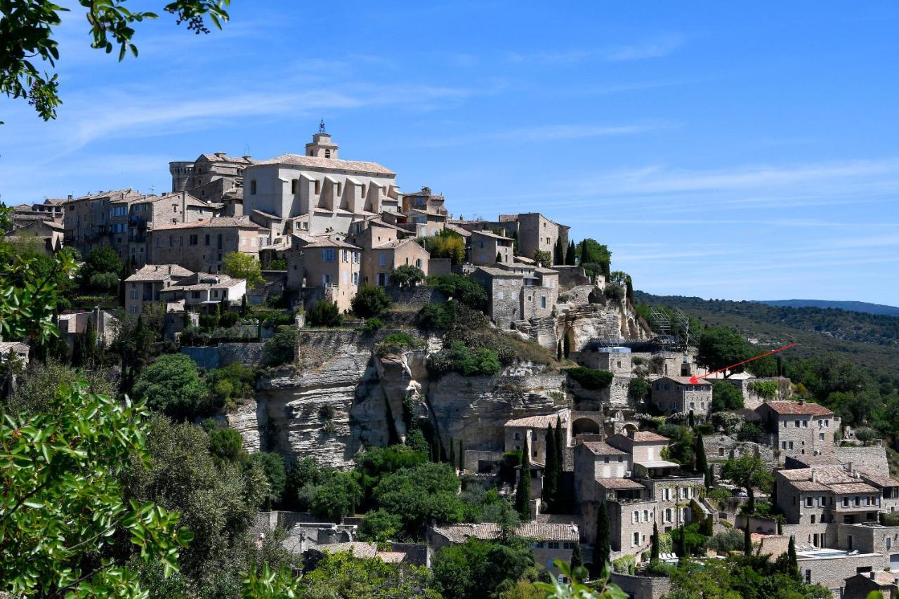 Villa Le Bonheur Gordes Exterior foto