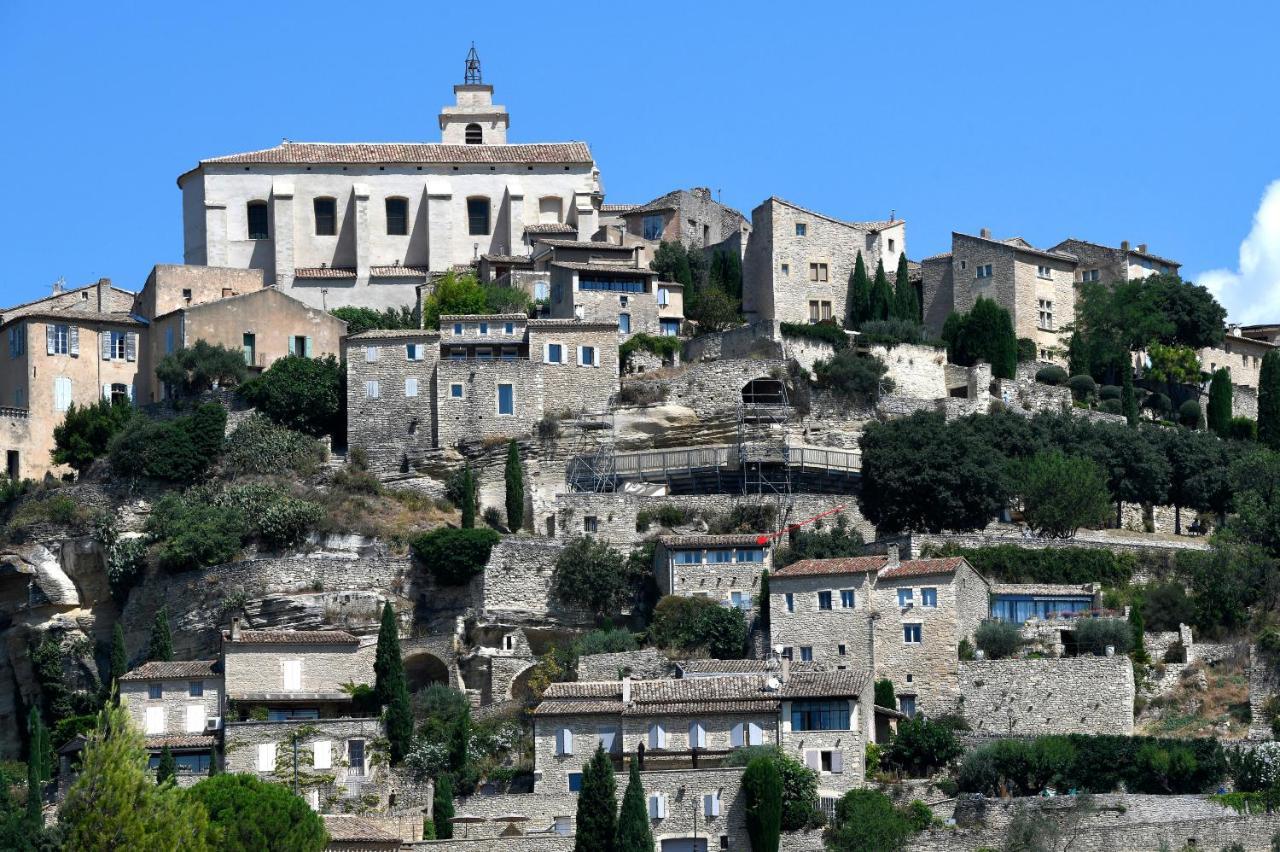 Villa Le Bonheur Gordes Exterior foto