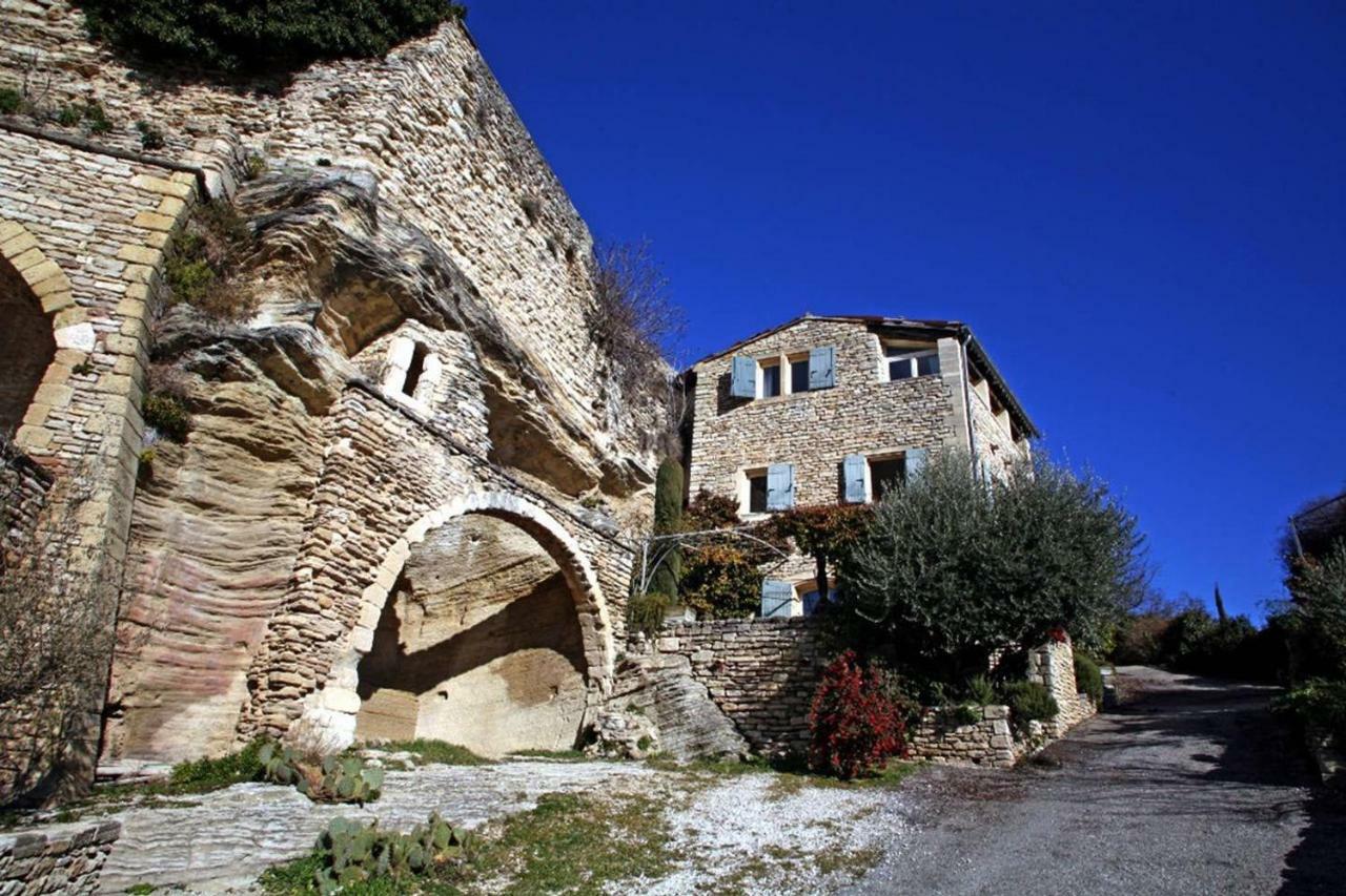 Villa Le Bonheur Gordes Exterior foto