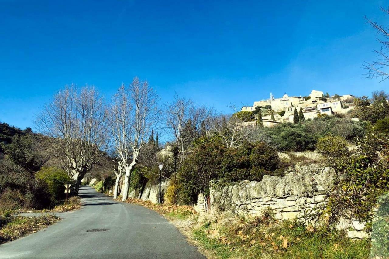 Villa Le Bonheur Gordes Exterior foto